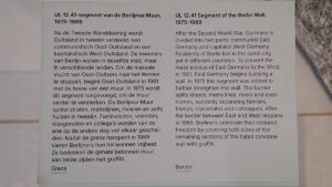 Berlin Wall in Rotterdam, NL