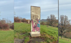 Berlin Wall at Eastnor Deer Park, UK