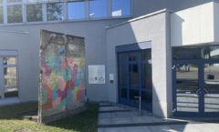 Berlin Wall in Bietigheim-Bissingen, Germany