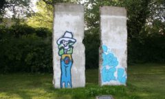 Berlin Wall in Nienburg/Germany