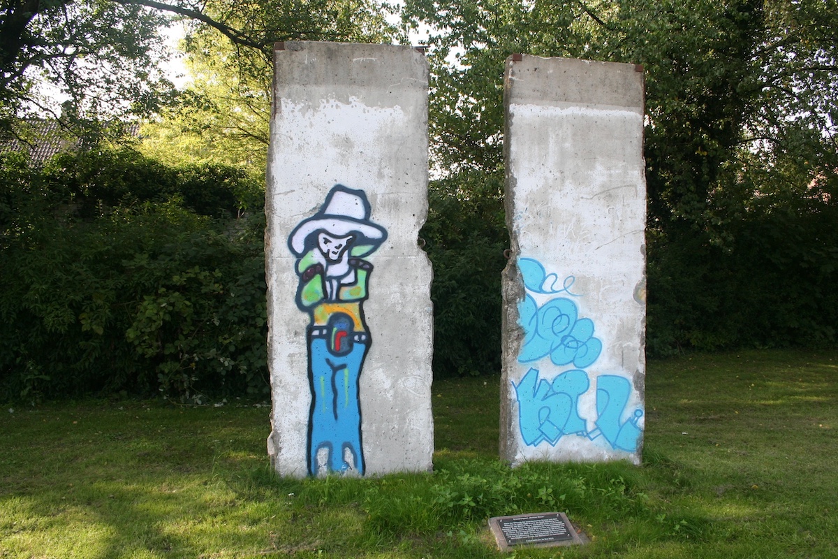Berlin Wall in Nienburg/Germany