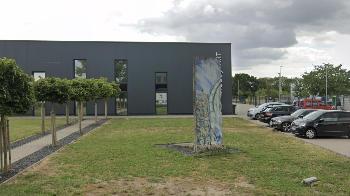 Berlin Wall in Bassum, Germany