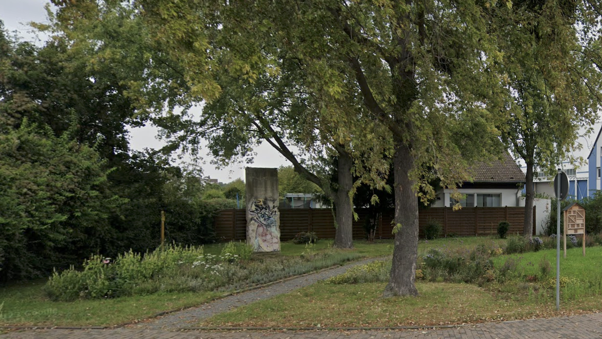 Berlin Wall in Kreuzau, Germany