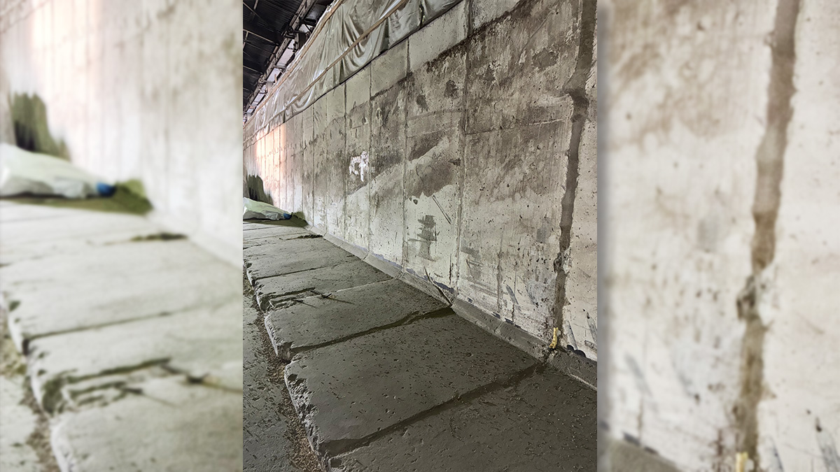 Berlin Wall in Seyda (Jessen), Saxony-Anhalt